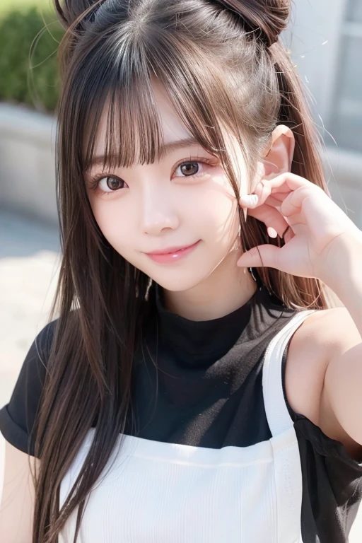 (Realistic:1.1, photoRealistic:1.4),(masterpiece:1.3, Highest quality, Ultra-high resolution, Very detailed),Cute with big breasts,Young face,10 year old girl,The cutest in the world顔,naked:2.0,Not wearing clothes:1.5, See-through underwear,See-through clothing,Big dark eyes with long eyelashes,Small nose and mouth,Plump, flushed cheeks,Twin tails,Black Hair,Beautiful lines,No underwear is worn,Nipples are visible,You can see the beautiful lines of her pussy.:1.5,A delicate touch,Peeing,Show your crotch,squat,Hold your knees,Leg spread,Keeping your hands behind your back,Angle from below,Twin tails,Shy,Peeing,Sticking out tongue:1.3,sweating,The cutest in the world,In love,