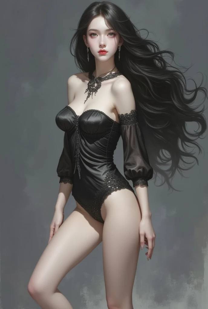 Girl, mistress, detailed, detailed, underwear, tight breasts, high quality