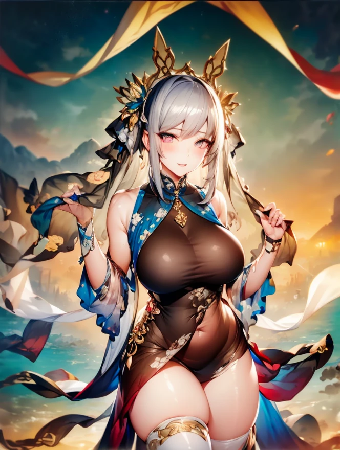 Amazoness, Serious and sexy face, Golden wavy hair, blue eyes, (Perfect Anatomy), (Perfect Eyes) 彼女の体型は非常にMuscularで豊満だ, Huge big breasts, Heavy chest, Abdominal musclesが割れている, Micro bikini with small cloth area, 大きなAbdominal muscles, ((She's holding a big axe)), Artwork, Lots of details, 8k, CG , Cinematic ,High resolution, masterpiece, (cave, Lit by a lantern, Fighting monsters), masterpiece, Highest quality, ( Detailed skin texture, Super-detailed body: 1.1), (Highly detailed skin: 1.2), (Muscular, Muscular biceps, Abdominal muscles: 1.2)