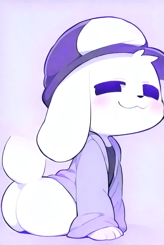 <lora:russia-10 (9):1>1boy, colored skin, fur hat, fur trim, hand in pocket, hand on hip, hands in pockets, jacket, long sleeves, looking at viewer, mask, mouth mask, pants, personification, purple hair, scarf, shirt, simple background, solo, speech bubble, star (symbol), striped shirt, sweater, table, white eyes