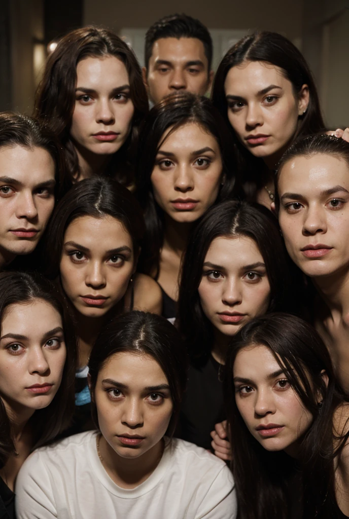Full portrait of 12 Beautiful stunning women each representing the 12 signs of the zodiac ultra realistic image detailed, photo ultra realistic UHD, 8K