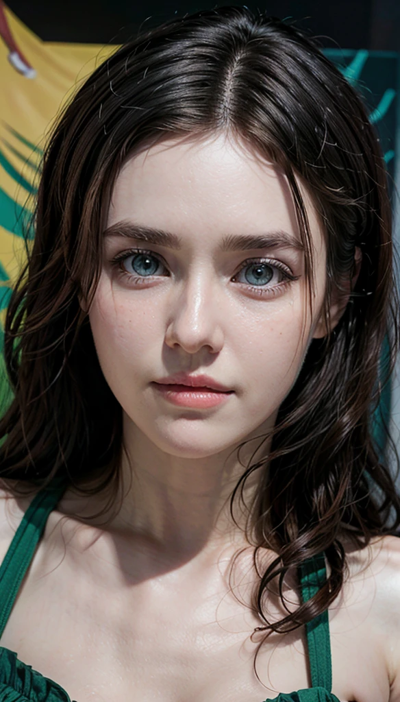 (masterpiece), (highest quality), (realistic), attractive daughter, beautiful portrait, transparent eyes, beautiful eyes, beautiful nose, beautiful mouth, cute lips, fine-grained skin, portrait shooting, long hair, elegant face, beautiful woman with perfect body shape: 1.4, ultra-realistic painting: 1.4, ultra-precision painting: 1.4
