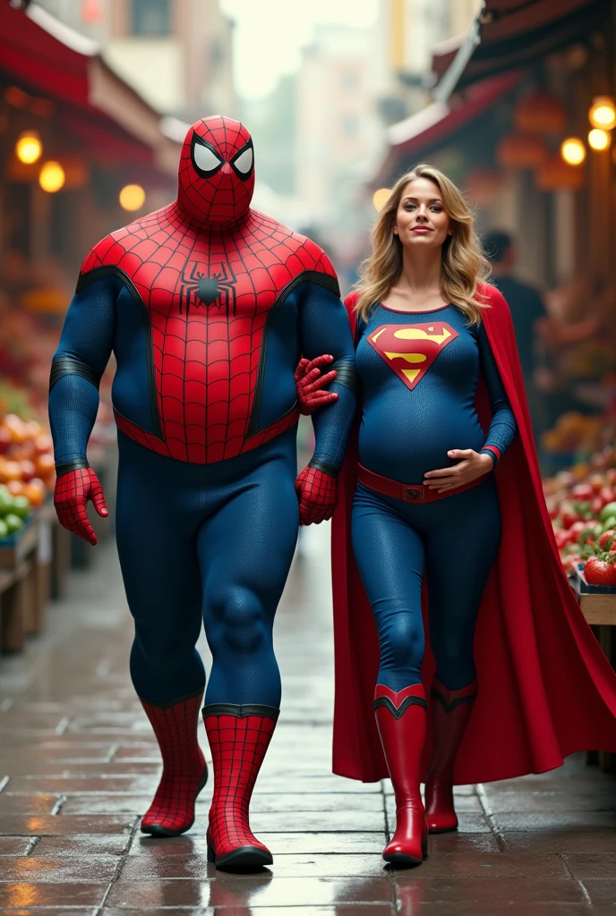 SpiderMan couple pregnant