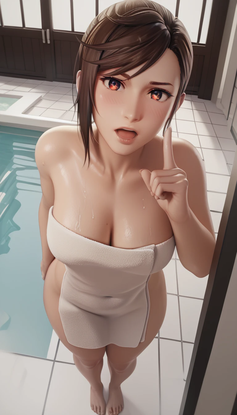 (SFW:1.5)、(Mastepiece、masterpiece, highest quality, Complex)、 Kyoka Tachibana, ((1 female、chignon)), ((Long eyelashes))、Beautiful Eyes、((detailed eyes))、Beautiful Face, Perfect round ass, Fit and body, at last, Pale skin, blue eyes, ((Black Mask:1.5, naked, Bursting huge breasts:1.4, Nipples, Pussy, pubic hair, Steam from the body、Sweat、Sexy Lingerie)), Captivating smile, Mischievous face、Embarrassed look, blush, Excited, (Voice of the Heart, got it、Breathtakingly beautiful, Sound effect) 、(Full body image、Accessory stand)、stylish、Genuine、((Nighttime bath))、((Mature Woman))、Small face、((glamorous、Adult))、((hair over one eye:1.2))、Beautiful illustrations, Natural Side Lighting, Realistic lighting、pussy juice、(Realistic, photoRealistic:1.4)、Neon lights on background