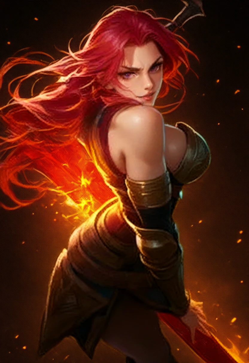 Miss fortune, league of legends, high quality, full rxt, high resolution, real person, hdr, cinematic, ultra realistic --auto --s2