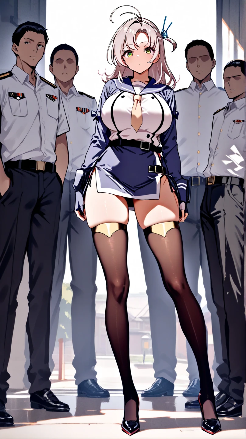 1 adult female,In the crowd, Laura S.... Alseid (Long dark blue hair, Ponytail and side bangs, (:1.8), (Inspired by Cold Steel Road) completed naked and eng her anus, At the Mily Academy, Embarrassing,The face of humiliation,(Black pubic hair:1.2),Nipples,Who sees herd your legs,Fully exposed,Show all,,close your eyes,blush,(Spread legs),concentrated,SJuice,(crowd of people:1.8)complete naked, bare spread anus,masturbation