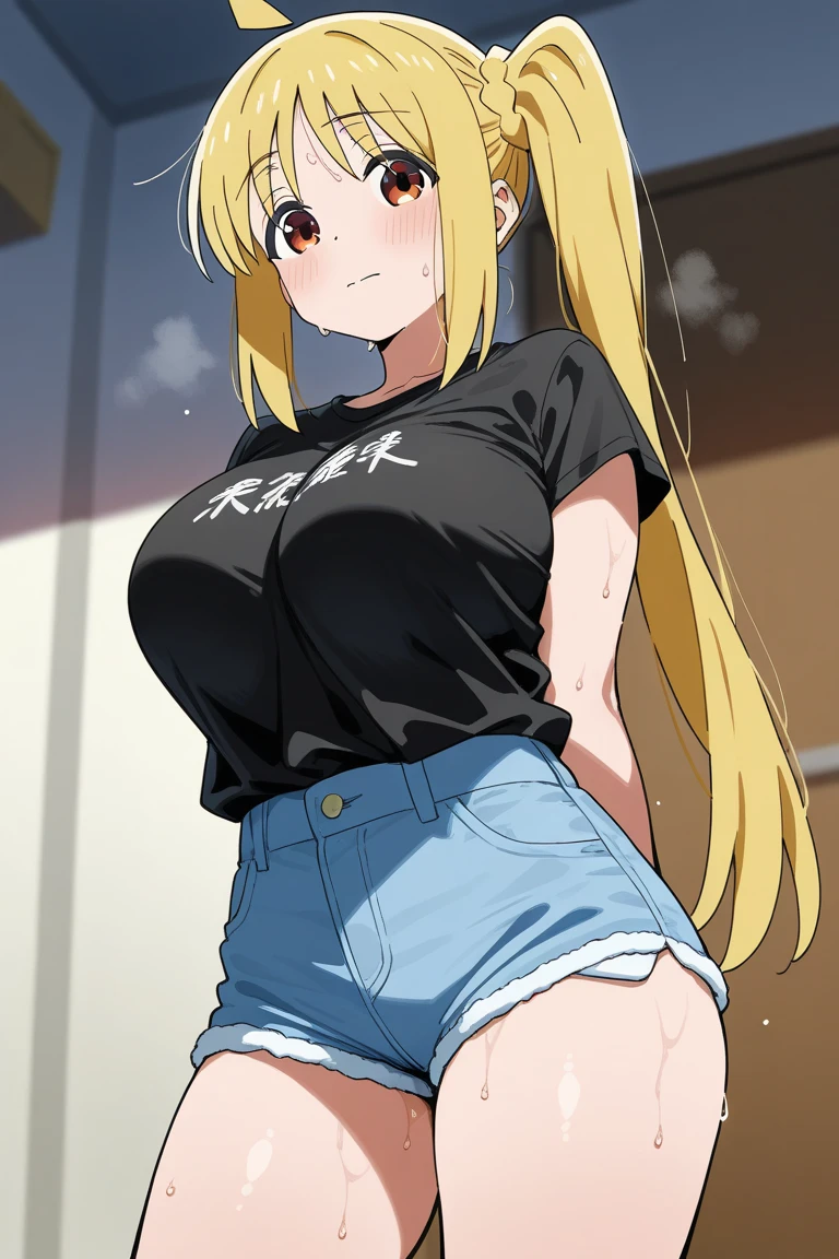 nsfw,full body,{{{from below}}},{{plump}},{{Chubby}},{{{city}}},{{{pubic hair}}},{{{hot pants}}},{{{black knee high sock}}},erect nipples,white shirt,shirt lift,{{{{{bare tits}}}}},{{{bare tummy}}},{{{hands on own chest}}},{{{Sky}}},Sunny,huge breasts,long hair,blonde hair,{{{sweaty skin}}},{{{pubic hair}}},{{{pubic hair}}},{{{Sky}}},Sunny,{{{hot pants}}},{{{pubic hair}}},{{{black knee high sock}}},{{{{completely nude}}}},{{{{completely nude}}}},{{{city}}},{{{sweaty skin}}},{{{pubic hair}}},{{{pubic hair}}},bare tits,{{{{{city}}}}},{{{{completely nude}}}},{{{crowd}}},many mens,audience,multiple mens,{{{audience}}},{{{pubic hair}}},{{{{{sweaty skin}}}}},{{{{{bare tits}}}}},{{{{{city}}}}},{{huge breasts}},{{{city}}},{{{pubic hair}}},{{{kotobuki tsumugi}}},{{{{{in K-ON! style}}}}},exhibitionism,exhibitionism,public indecency,embarrassed,aroused,{{{masterpiece}}},{{{best quality}}},{{ultra-detailed}},{illustration},{{an extremely delicate and beautiful}}