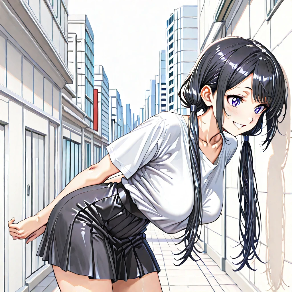 Masturbation with a thick dildo, street、See-through clothing、Flat Chest、No bra、No underwear、Squirting、Bow-legged、Crouch、orgasm, Peeing,