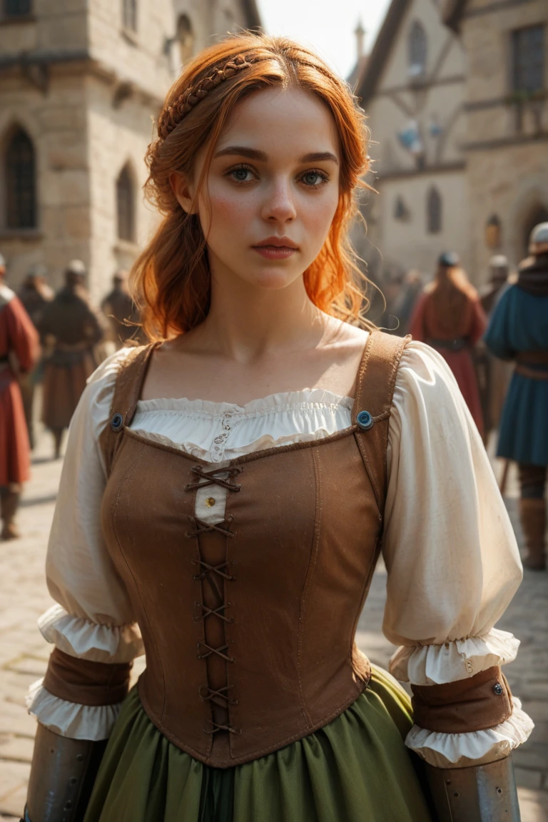 medieval girls,In medieval times,in medieval cities, poses for medieval girls, medieval costumes