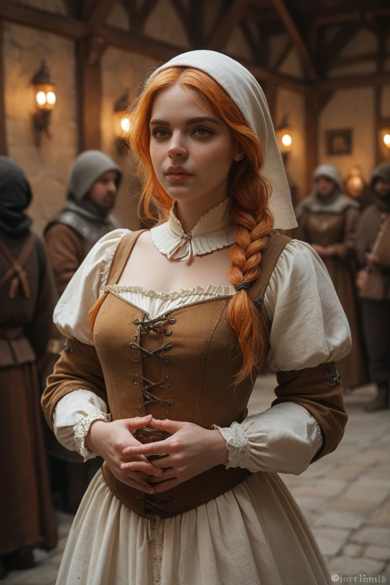 medieval girls,In medieval times,in medieval cities, poses for medieval girls, medieval costumes