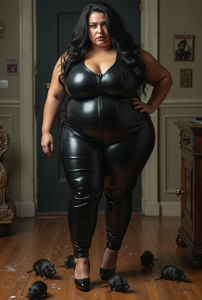 cat woman,big breasts、big butt、bed room ,araffe woman in a sexy costume posing for a picture, thicc, thick body, thicc build, thick thigs, large thighs, hyperrealistic full figure, exaggeratedly large physique, massive legs towering over you, thick, beautiful thick female, powerful and huge, thick legs, thick thighs, wide hips, oppai proportions, pawg