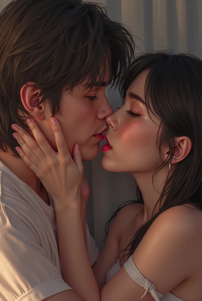 There's a man and a woman kissing in a car, beijando juntos fofos, casal se beijando, by Amelia Peláez, they are in love, beijos juntos, Beto Val, Fazendo Fora, Beijar, Foto de perfil, andrea rocha, Directed by: Daniel Lieske, Directed by: Aleksander Kotsis, selfie apaixonada, by João Artur da Silva