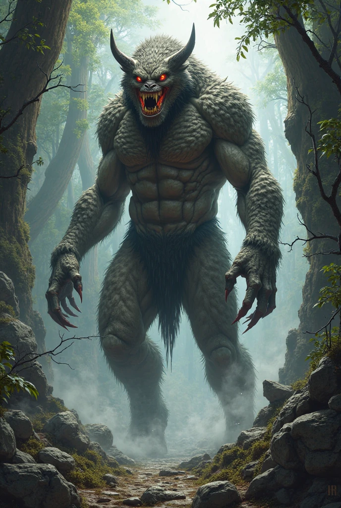 (Award-winning masterpiece:1.5), (incredible detail), (hyper realistic:1.4), (whole body:1.7), (women trying to run but creature catching up instantly), (sound of breaking branches and trampled leaves), (screams of terror), (forest closing around them), (dark forest), (dramatic lighting), (intricate details:1.1)