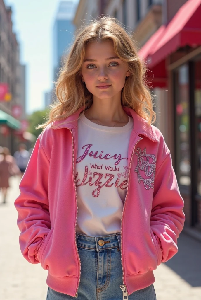 a selfie photograph of beautiful (M36D0n:1.1) woman,as a beautiful tourist,wearing a (cerise pink sweatshirt:1.2) and (white cargo pants:1.1),holding a camera,sitting on upper deck of open tour bus,driving through (Las Vegas Strip:1.1) at night with bright neon signs,messy hair,lipstick,makeup and eyeshadow,travel photograph,sharp focus,detailed eyes,(highly detailed),(HDR),(8k wallpaper),colorful,vivid color,intricately detailed,high contrast,highres,absurdres,hyper realistic,8K UHD DSLR,Fujifilm XT3,taken with iphone 13,exposure blend,extremely intricate,dramatic,(looking at viewer),4k textures,elegant,(cinematic look),hyperdetailed,as seen on instagram,PA7_Portrait-MS,<lora:M36D0n_04A-000002:1.0>,