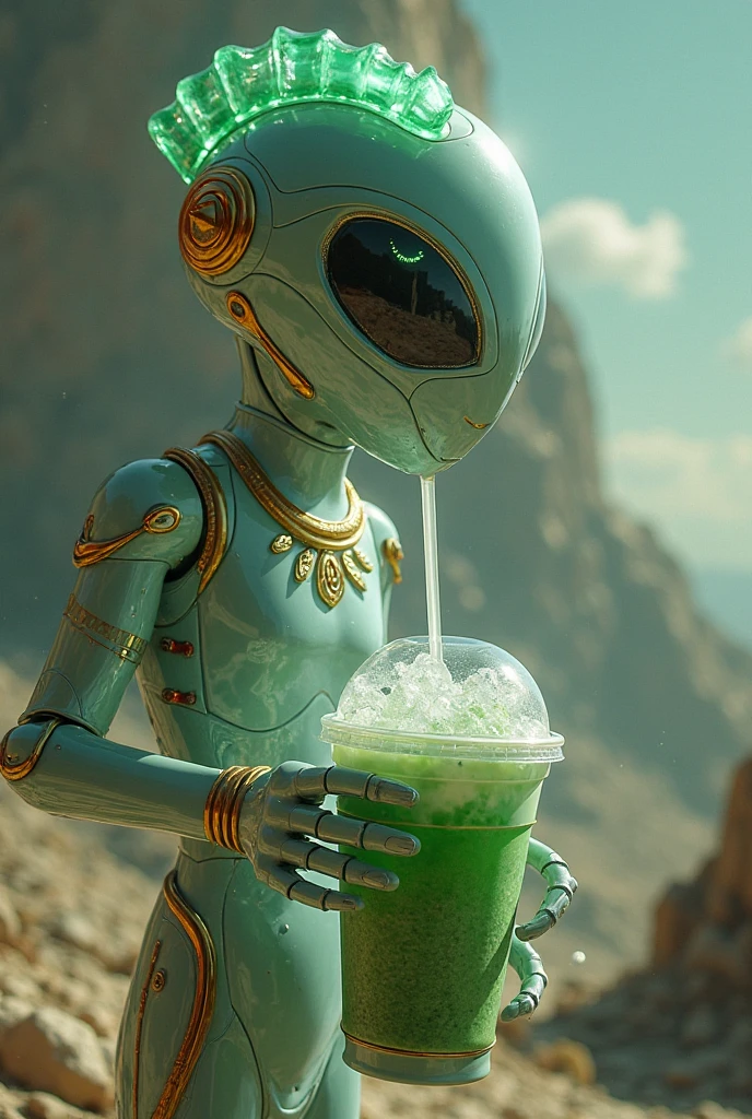 a close up of a person holding a bowl of food in a room, movie still of the alien girl, weta studio and james jean, frame from prometheus movie, still frame from prometheus, a sorceress casting a ice ball, shanina shaik as medusa, scene from prometheus movie, die antwoord music video, scene from the movie prometheus --auto --s2