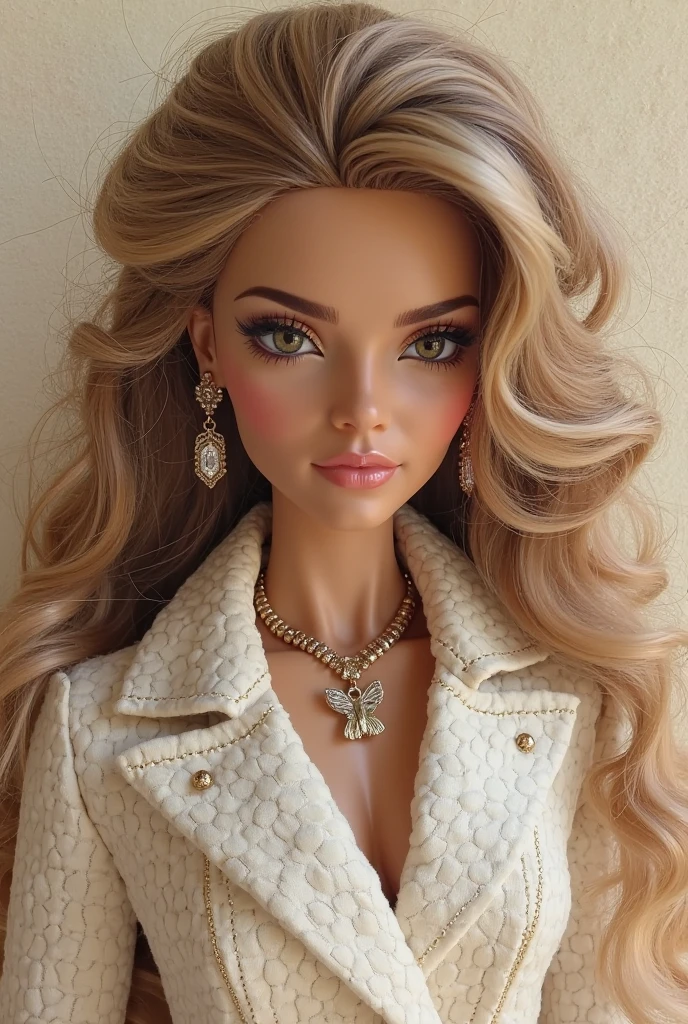 Real sexy human being women style like Barbie, Krissone, Kristina, platina blonde
