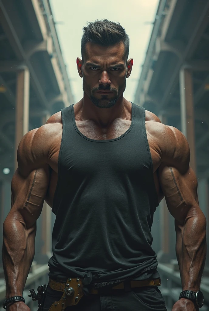 a determined athlete, sweat glistening on their determined face, pushing their limits during a grueling workout, muscular physique, intense expression, dynamic pose, high contrast lighting, muted color palette, cinematic composition, photorealistic, (best quality,4k,8k,highres,masterpiece:1.2),ultra-detailed,(realistic,photorealistic,photo-realistic:1.37),cinematic lighting,dramatic shadows,sharpfocus,physically-based rendering,extreme detail description,professional,vivid colors