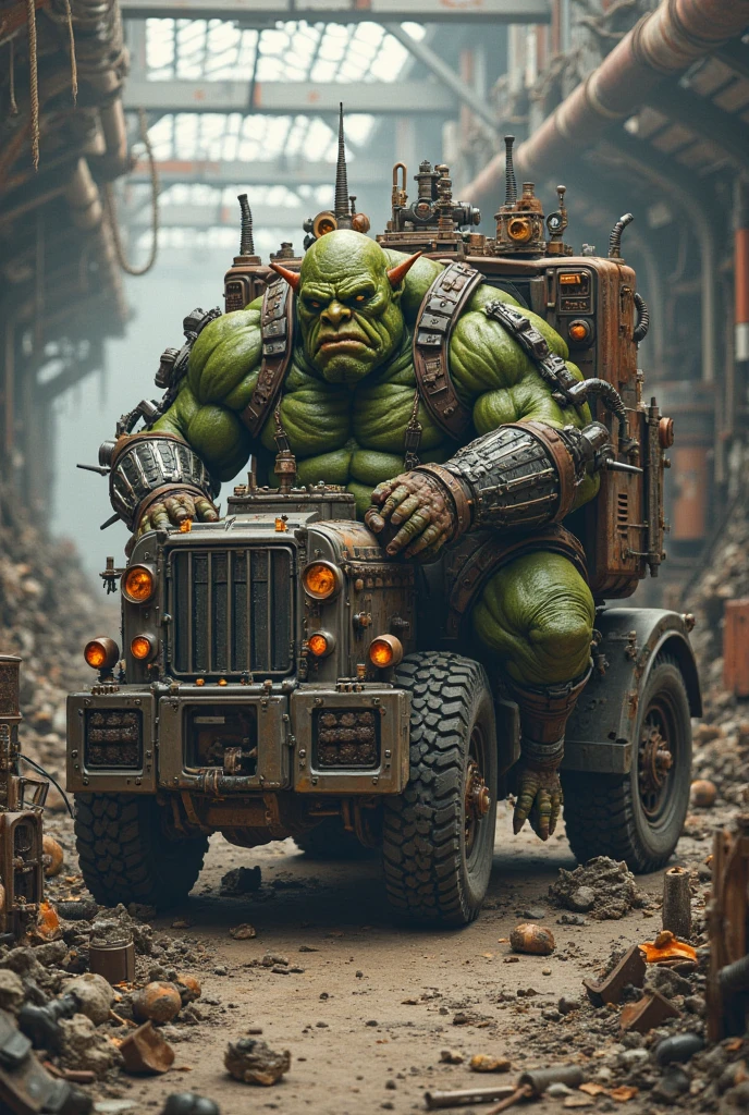 frankenstein driving a (miniature) vtnktnk tank, dslr, 8k, beautiful, perfect face, hyper realistic <lora:vtnktnk_SDXL_v1_32-000015:1> <lora:M0nstrcrz_SDXL_v1_32:0.5> <lora:retr0magz_SDXL_v1_32:0.5>