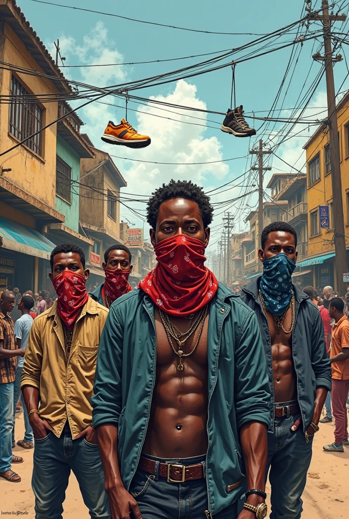 A guy at a favela dance alone and sad