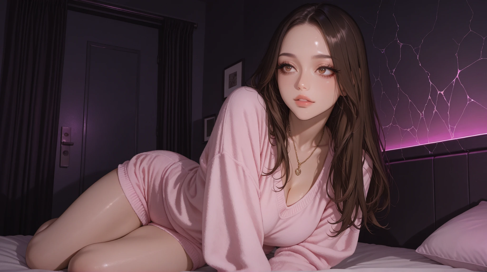 masterpiece, high quality best quality,1 topless girl, laying on bed, legs spread, legs open, crotch,  fingerings, penis inserted a long penis lovingly stuffed into her, getting laid,  lay, having sex missionary style, laying on her back, pov looking down on her, getting penetrated, penetration, vaginally penetrated, vagina, pushy, orgasm, funding, getting laid, Pleasing her man, sexy, deepthroat, deepthroating, swallowing, nude torso, nipples, sexy small boobs, full breasts, open shirt, bra pulled down revealing breasts, flashing, boobs, flashing boobs, tits, breasts, top less