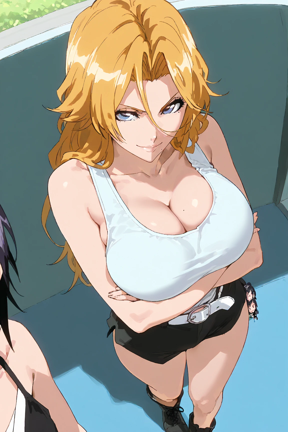 Tsunade showing hin boobs