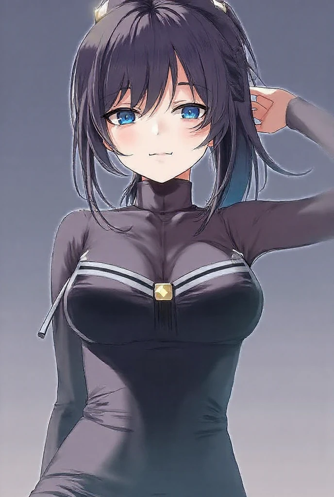 (masterpiece, Highest quality), 1 girl, Tennariko(Jujutsu Kaisen)、Small breasts、Beautiful breasts、Small breasts、From head to toe、Curvaceous and perfect body, That&#39;s a nice chest, Wavy Hair, Pastel Goth, A pastel Victorian maid mini dress with intricate detailing, strap, leather, Frills, Knee socks, A bustling convention hall with exquisite details, Standing pose, Contrasting, afternoon