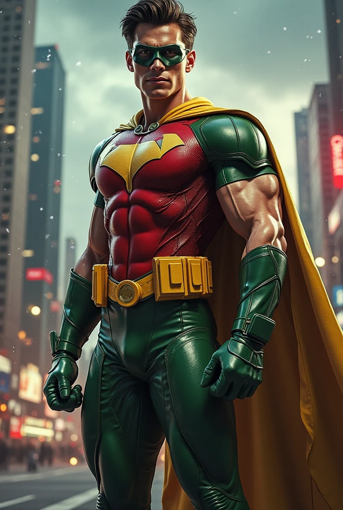 Superhero robin
