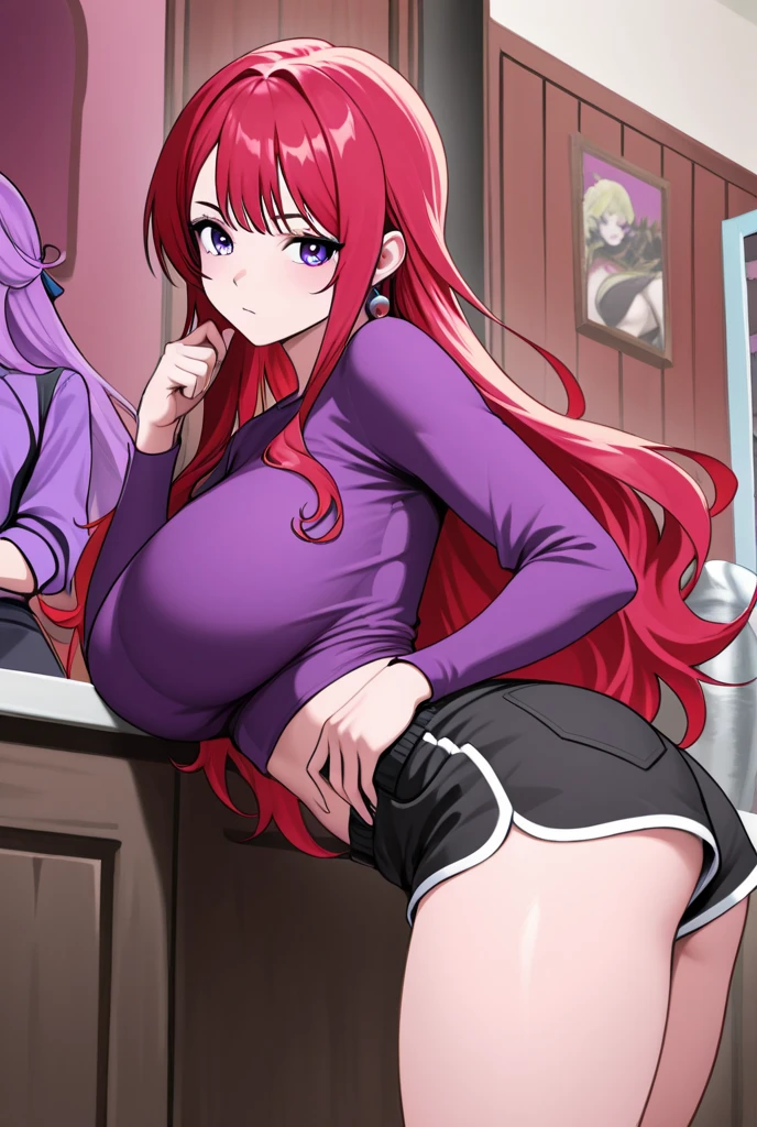 RedheadKushina and ay having sex ,standing sex ,big breast
