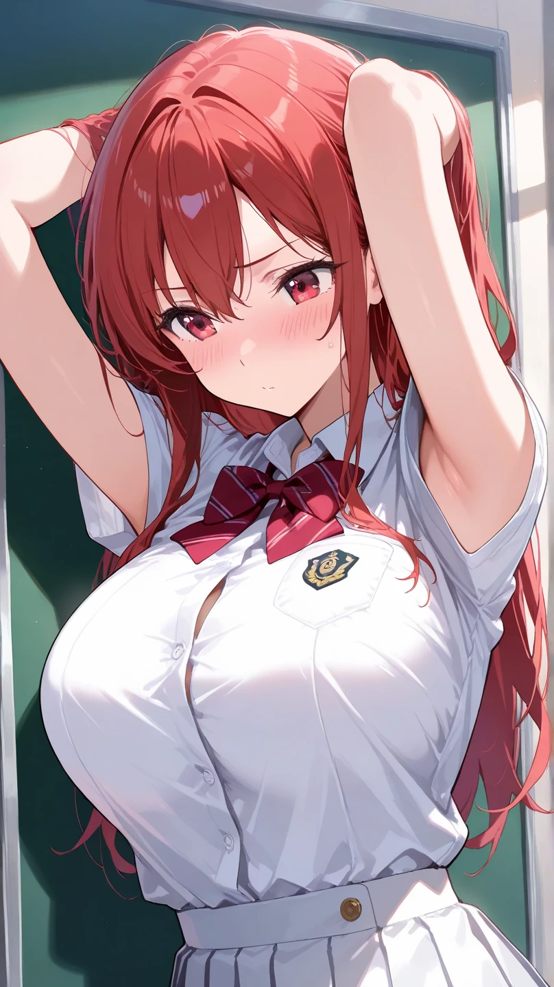 itsukinakano, itsuki nakano, body, bangs, blue eyes, hair between eyes, ahoge, red hair, star \(symbol\), hair ornament, star hair ornament, nakedsts, snipples, sexy posK indoorschool, classroom,
BREAK (masterpiece:1.2), best quality, high resolution, unity 8k wallpaper, (illustration:0.8), (beautiful detailed eyes:1.6), extremely detailed face, perfect lighting, extremely detailed CG, (perfect hands, perfect anatomy),