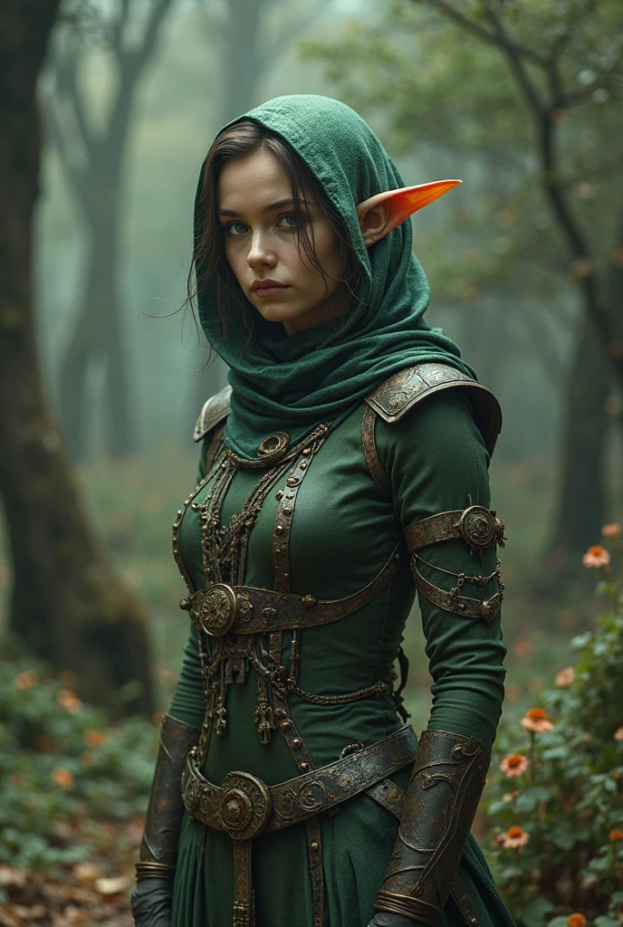 Female Druid Tiefling