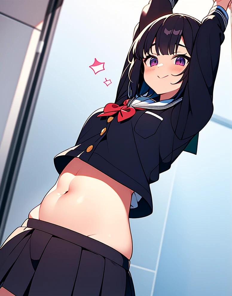 female high-school student Black sailor suit a black skirt Being attacked by a man Being by a man Undressing Nipples are visible Taking off your pants Being licked all over by a man The body is well visible My nipples are licked by a man Being sucked on the chest by a man A man sucks my nipples I have a dick in my Having sex with a man