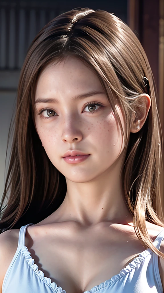 masterpiece, Highest quality, Very detailedな, Ultra-high resolution, (photoRealistic:1.8), 非Realistic_engine, photograph, Realistic_skin_texture, background, One girl, naked, The Face of Japan, (Ultra detailed face), 8K, Trending on Art Station,Very detailed.