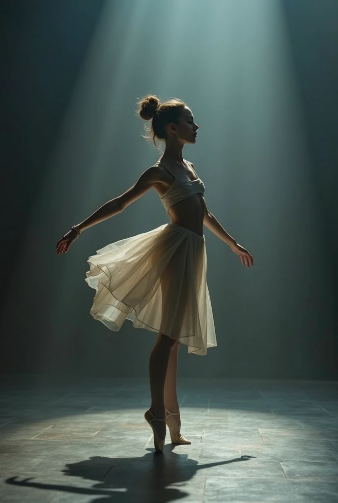 Make a black ballerina