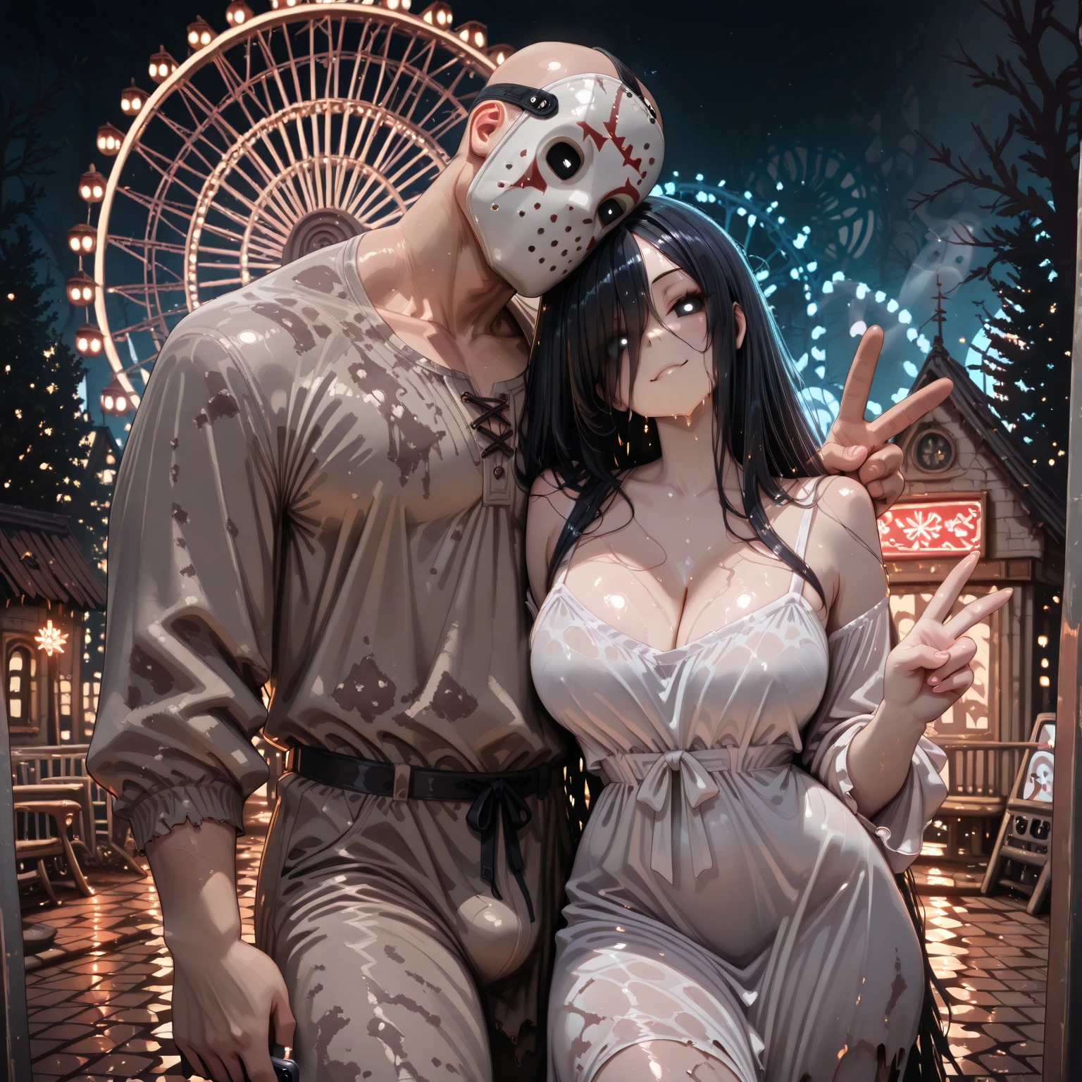 Halloween、In a Western-style building、﻿supright straddle、vaginale,sex、hug、from side、Vampire、Frankenstein、Bat、Pumpkin、Mummy Man、Both eyes open、Hardcore、Nipples、Being raped、Deepthroat、Oral sex、Blowjob、Big dick、Pussy、Covered in semen、Many large bruises、Girl、Girl、Short、Younger、Lower school year、Baby Face、Big Breasts、Watery eye、Marks of being beaten、Violence、Fashionable clothes、Dynamic Angle、masterpiece、best quality、ultra-detail、scar、My hair is messy、Your clothes are torn。witch、zombie、吸Blood鬼、clown、Prisoner、Police、Sister、Blood
