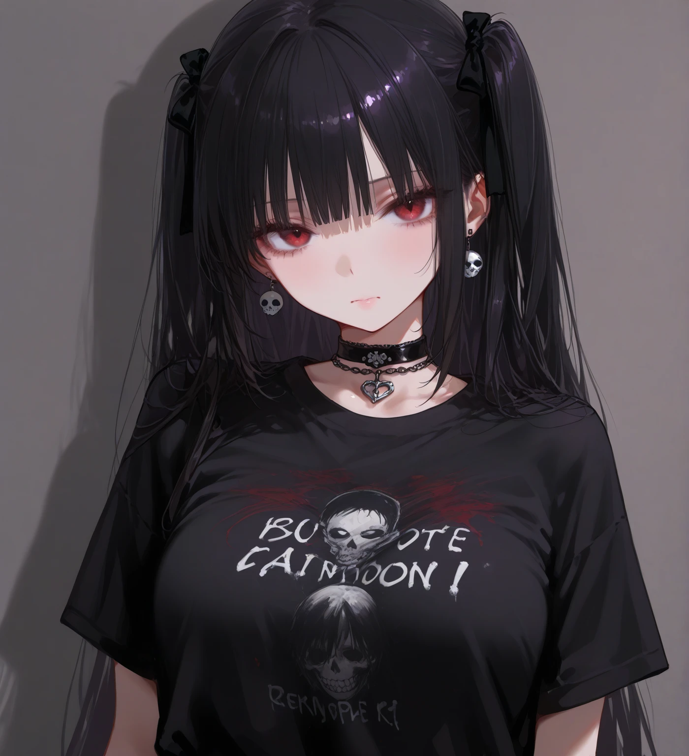 <lora:punk_v0.2:1>
1girl, punk, against wall, eyeliner, black lips,, masterpiece, best quality, highly detailed