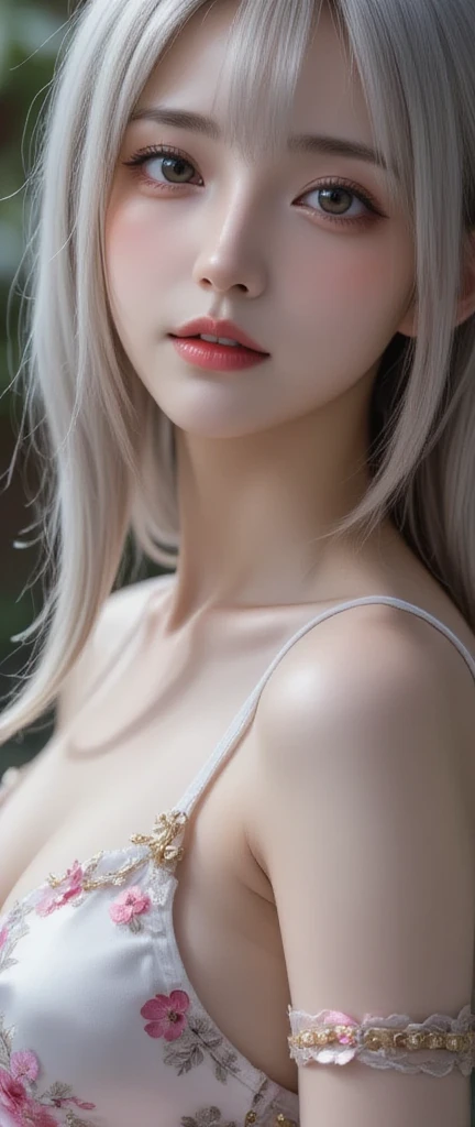 Beautiful supermodel woman with blonde hair, hair with some highlights, blue gray eyes, mixed media, wet paint, jewel beetle, color background, The color of the liquid flowing down your face, Photo by Jin Na-chan, transparent and red nipples, perfect face, perfect face, perfect body, perfect body, perfect breasts, perfect nipples, perfect nipples, sexy energy, White skin, White skin, White skin, White skin, pale skin, pale skin, Beautiful nipples, Beautiful nipples, Chest veins, Chest veins, Chest veins, Beloved, Beloved