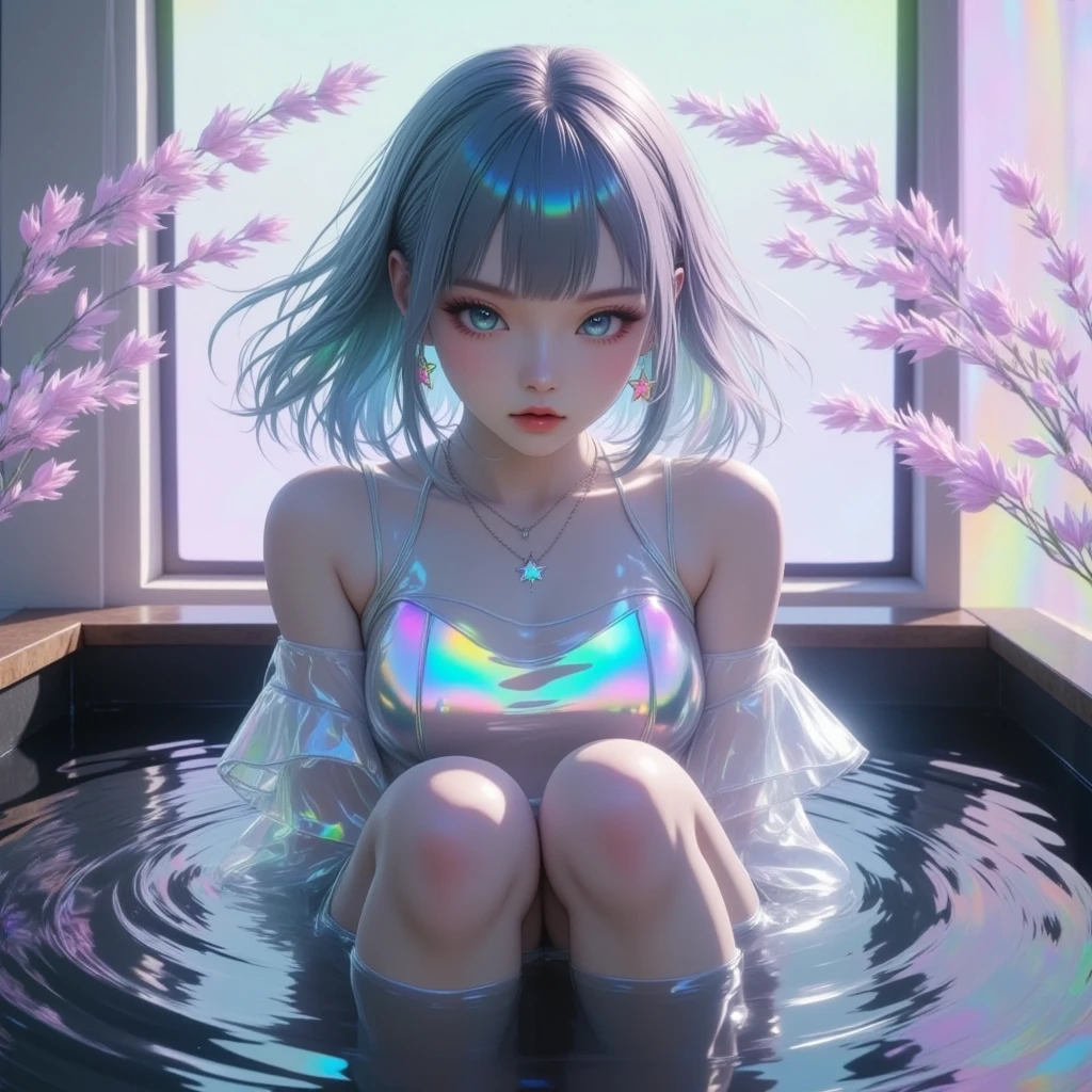 {{{{{3,318 trillion pixels high resolution, nsfw, Realistic scenery and lovely Japanese girl who is moaning madly as she nudity Masturbation that traces the sexual zone repeatedly with her fingers in a romantic Cylindrical crystal herbarium, thicken the lips look pretty, Boobs are fluffy and bouncy, Tits that get rounder bigger her deep tight cleavage}}}}}, {{{{{detail of The panting face and voice of a neat and cheerful girl loved by everyone, Her nipples and romantic deep panting and her fingers tracing her pussy and Inside a herbarium soaked in female hormones and Her tits enlarging under the influence of hormones depicted in detail, A detailed her repeatedly drastic Orgasms that make the uterus tremble}}}}},{{{{{Her thick pubic hair in the her nudity body, A neat girl who sitting and opens her crotch traces her crotch with her fingertips and with a moan experiences her first climax and innocent Masturbation that traces the sexual zone, It's too clean and innocent to see her go into her own world nipples out mouth open panting and Masturbation that traces the sexual zone as she climaxes over and over again, magical in a romantic Cylindrical crystal herbarium filled with female hormones, Herbarium-soaked her tits become so plump and her tits grows sexier, Cuteness preserved forever shining in exchange for life from her, her beautiful slender underbust, slender curvy cute waistline, an lewd fetish for lips and necks and waistlines, her clearer nip line from underbust to hips, gloomy straight wig, thick vivid lips}}}}},{{Extremely detailed}},{{{{{heroine girl's Sexually unused body with pure and innocent aura}}}}}
