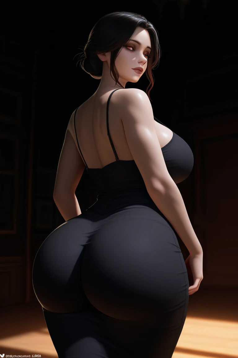 realisticlying,Raised sexy,Big breasts and fat buttocks,dungeon,shadowy,Woman --auto