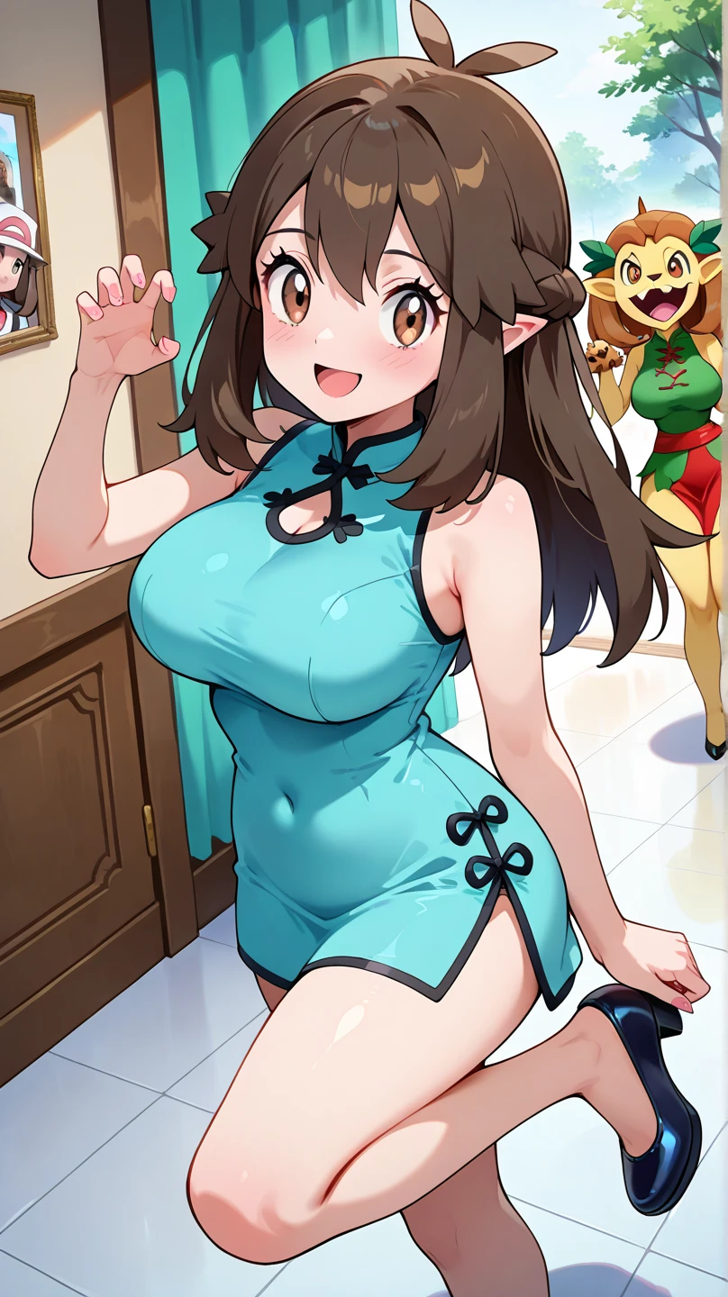 A beautiful girl with a lightly dressed tanuki face opens her legs naked(Pubic hair bristles)Small breasts in