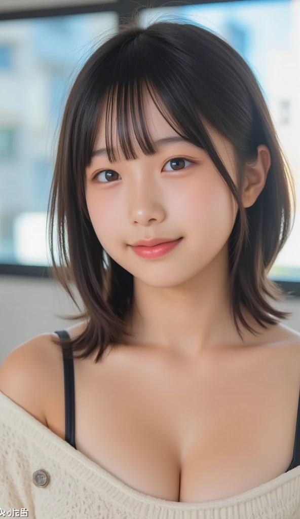 ((ビーチバレー:1.3)),1 girl, (Wearing colorful stage costumes:1.2), Very beautiful Japanese idol portraits, Face close-up, (RAW Photos, highest quality), (Realistic, Realistic:1.4), (masterpiece), Very delicate and beautiful, Very detailed, 2k wallpaper, wonderful, finely, Very detailed CG Unity 8K wallpaper, Very detailed, High resolution, Soft Light, Beautiful detailed girl, Very detailed目と顔, Beautiful and sophisticated nose, Finely beautiful eyes, Cinema Lighting, (Simple light color background:1.3), (short hair), (Bob), Complete Anatomy, Slender body, Small breasts, smile,((ビーチバレー:1.3))