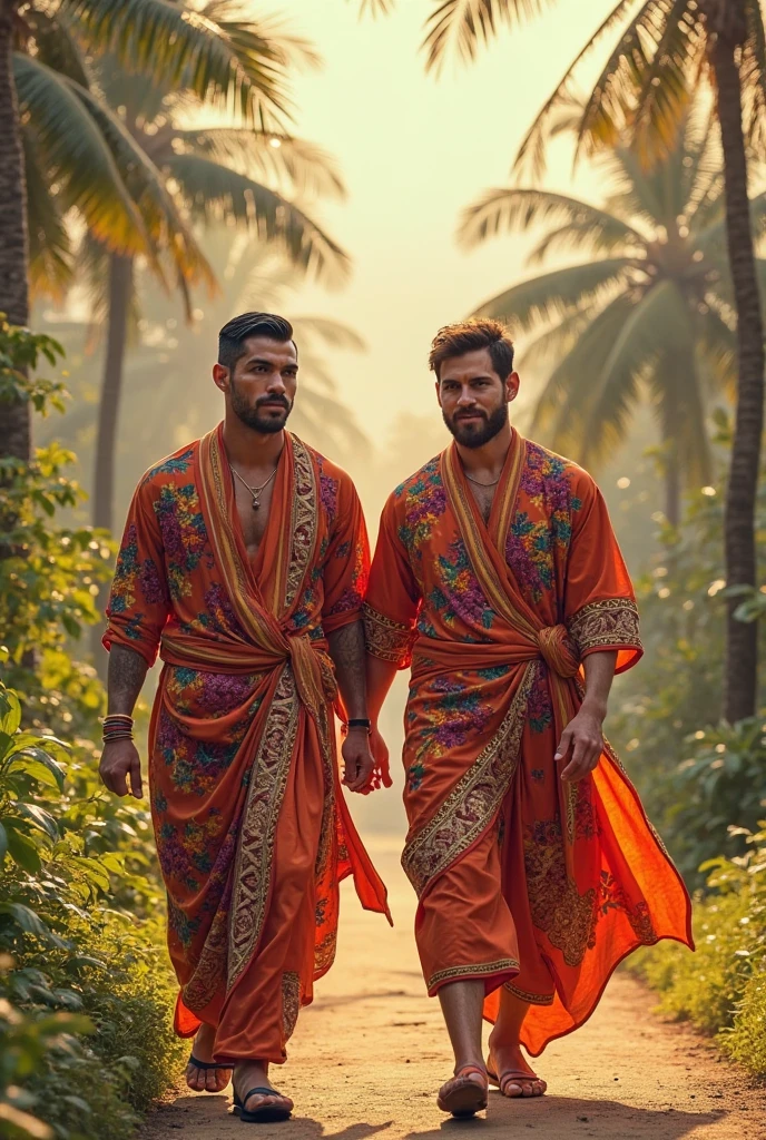 A sexy indian man with his boyfriend, on a vacation, handsome face, gorgeous hair, (romantic), sitting #penis, detailed face, perfect,sharp focus , cinematic lighting masterpiece detailed, ultra HD 16k resolution