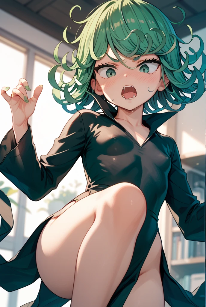 ((Highest quality)), ((masterpiece)), (be familiar with), Perfect Face, indoor, Bedroom, Watching the audience,
One woman, Tatsumaki,
Open Mouth, Ecstatic expression, blush, smile,
Small breasts, Flat Chest, Young Girl, , , Girl,
Short Hair, short hair,
Fully nude, Nipples exposed, Sex with a man with a big dick, 膣内ejaculation, Semen is taken, Insert a into your, Sex in missionary position, , Leg spread,