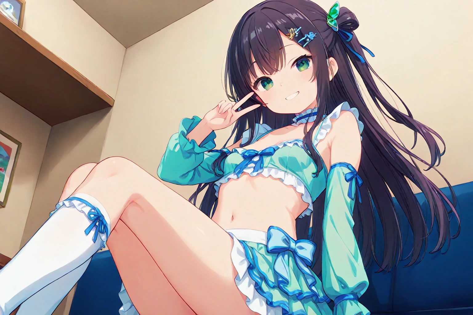 {{{{{16k,Ultra High-resolution realistic photograph of neat virgin junior high school girl's in loungewear as pretty as a actress in ribbon garden, junior high school girl's erotic expression at the moment she loses her virginity, She is a pure junior high school girl, but with each stroke she grew to love sex, shaking her hair with a superb cowgirl position piston, her body hot and musky and naturally vocalizing, the unknown sensation enveloping her and dyeing her naughty expression, The junior high school girl's sexuality is rising and her chest is so hot that she looks like she's about to go sexual crazy}}}}},{{Extremely detailed}},{{{{{dye her cheeks flush and integrated her head pure small, thick lips, Enchanting thick gross idol's Lips}}}}},{{{{{the bang hair}}}}},{{{{{with deep and sexy cleavage, She get more attractive and smoother her body, her expression and appearance are transformed into that of a pure, Her shame when her loungewear is rolled up exposing her body, Her white tits are so fluffy, and are depicted in great detail, cutely budding nipples, She's in junior high school, but her sex appeal from her cleavage fills the room, An junior high school girl is still tiny, but her bodyline and tits and hips are getting sexier and Cute, She's cute, intense, and pleasantly cowgirl up and down, and with each stroke, her cuteness increases and she's reborn as a beautiful, sexy girl of a thousand years}}}}}