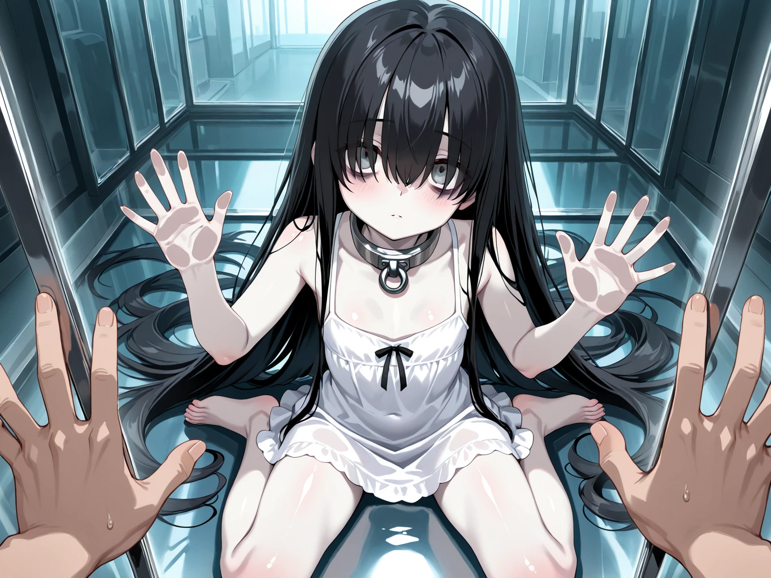 (((nsfw))),(((ultra detailed))),(megami magazine),((((in small Private room)))),(((((1loli))))),(((Kindergarteners))),(petite),(((独奏))),(((huge breasts))),(((((Nude))))),(((((squatting openlegs))))),(((((show off nipple))))),(((((spread pussy))))),((((urethra)))),((((pussy juice)))),((((sweat)))),(((((steam))))),(((((armpit))))),(((((hand in own hair))))),((((very long straight hair)))),(((black hair))),((smile)),(happy),surprised,(afterglow),orgasm,tears,((open mouth)),(((((cum on hair))))),(((((excessive cum))))),(((((cum in pussy))))),(((((cum drip))))),((((like facial)))),(((cum on belly)))