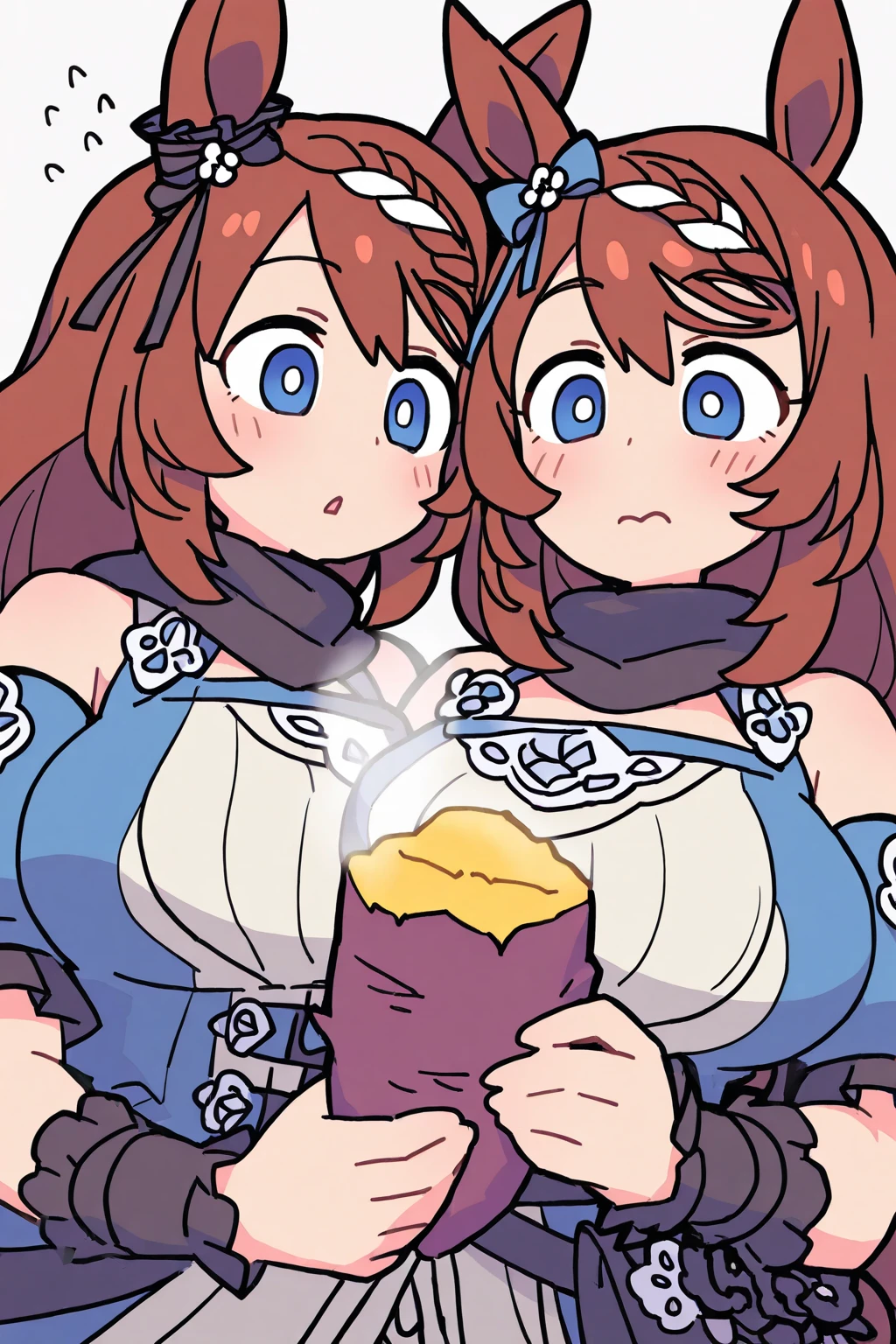 best quality, (masterpiece),(ultra-detailed), (high quality), (high resolution), (3heads:1.5) (red hair), ((naked)), ((POV tits fuck:1.5)), best quality:1.5, highres, UHD, 4K), tit job, detailed blue color eyes, (mature woman), sexy proportions, Beautiful girl, seductive woman, lustrous and smooth skin, giving a man a tit job, close shot, good lighting