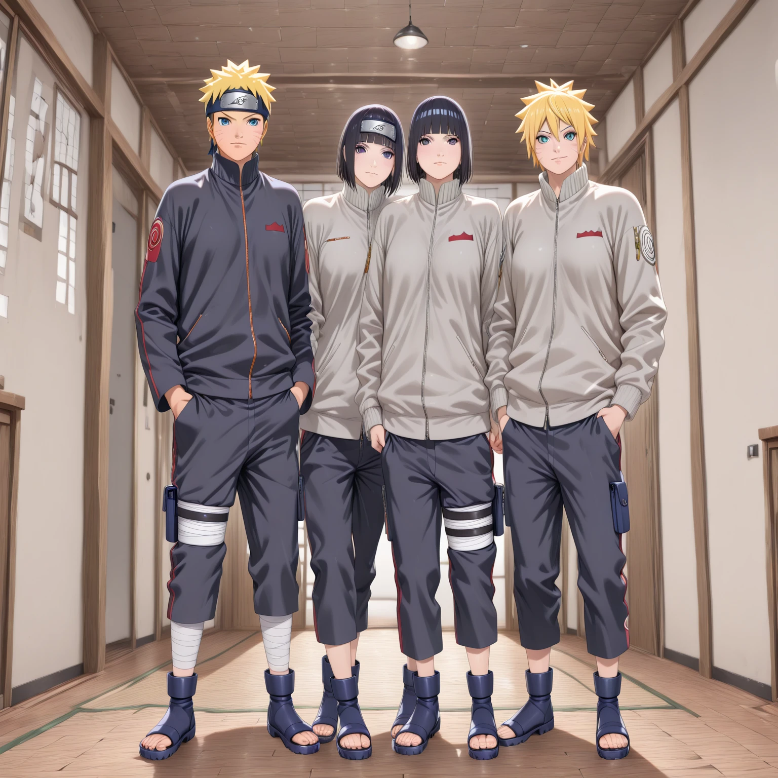Boruto in Hinata's body
