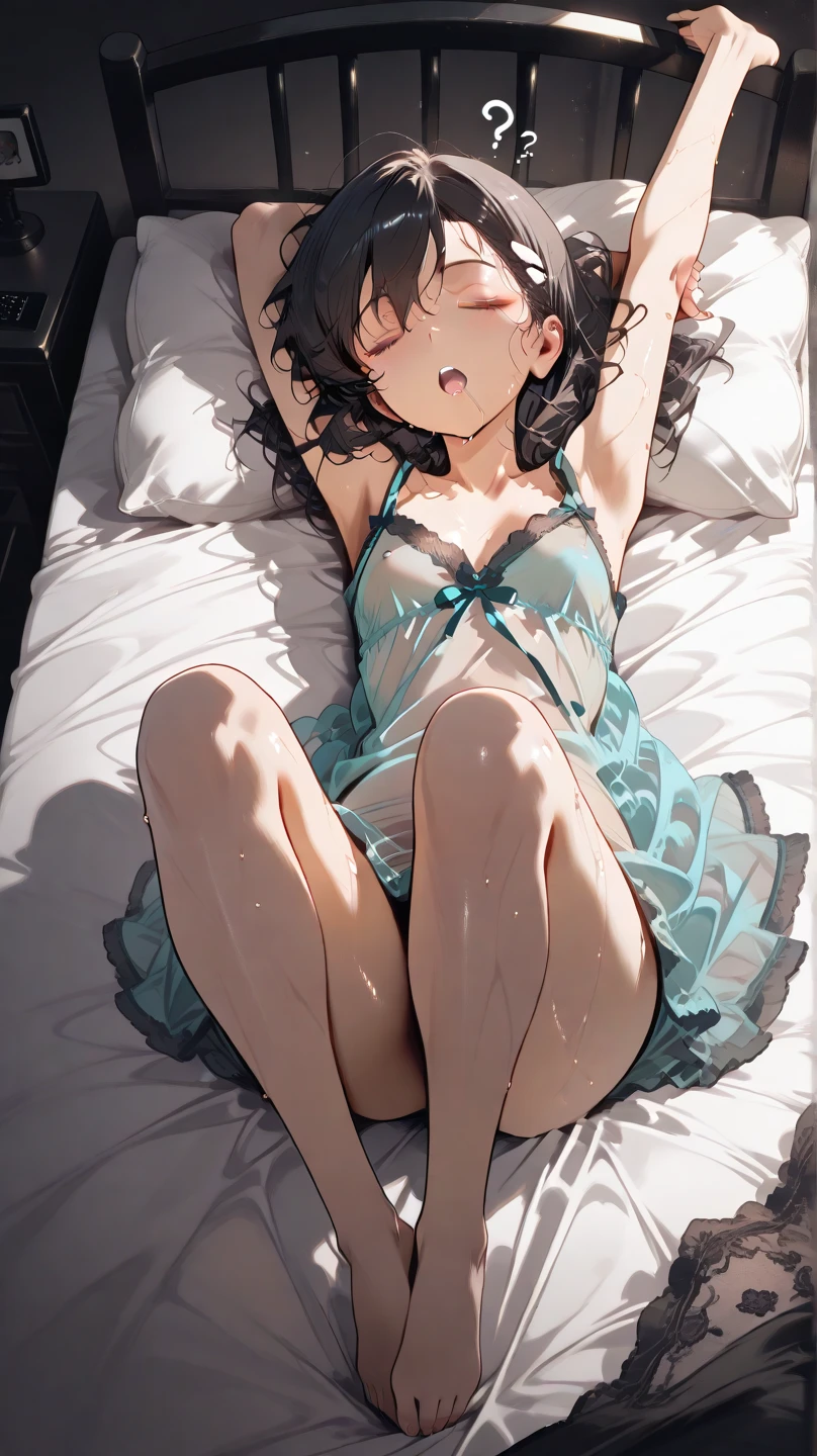 Masterpiece, top quality, 8k, realistic skin, RAW, close-up, face shot, rice shower \(um susume\), long hair, small, (((((Perfect limbs)))), 1 only, underwear, all fours, horse girl, thighs, underbust, (best quality, 8k, master peas, NSFW)), perfectly cute girl, delicate and smooth skin, realistic skin, perfect and beautiful face, Perfect and cute face, (POV, view from above), large, (light black underwear, wet, beautiful nipple slip, nipple out), ((transparent white micro bikini, string micro bikini, areola protruding from bra,)), shiny skin, beautiful waist constriction, master pee, top quality, high resolution, solo, underwear misalignment, lying down, greeting with open arms, bed, disheveled flowers transparent underwear, rough breath, sexual performance hospitality, single girls, unhooked underwear, breasts, cleavage, lips, long hair, open mouth, photot_, pink_brassiere, sleeping, wet underwear, (master peas), SRF, super detail, (high detail skin), (high detail masterpiece, top quality, close-up, face shot,
Rice shower \(umusume\), , Long hair, Small tits, ((((Perfect limbs)), Underwear, Crawling on all fours, Horse girl, Thighs, Underbust, (Best Quality, 8k, Master Pee, NSFW)), Perfectly cute girl, Delicate smooth skin, Realistic skin, Perfect beautiful face, Perfect cute face, (POV perspective, view from above), Large, (light black underwear, wet, Beautiful nipple slip), ((transparent white micro bikini, string micro bikini, areola protruding from bra,)), shiny skin, beautiful waist constriction, master pee, best quality, high resolution, solo, nipple out, underwear misalignment, lying down, greeting with open arms, bed, disheveled flower transparent underwear, rough breath, sexual performance hospitality, single girl, Unhooked underwear, chest, cleavage, slightly closed eyes, lips, long hair, photot_, pink_brassiere, sleeping, wet underwear, (master pea), SRF, super detail, (high detail skin), (highest quality: 1.0), (ultra high definition: 1.0), (best quali