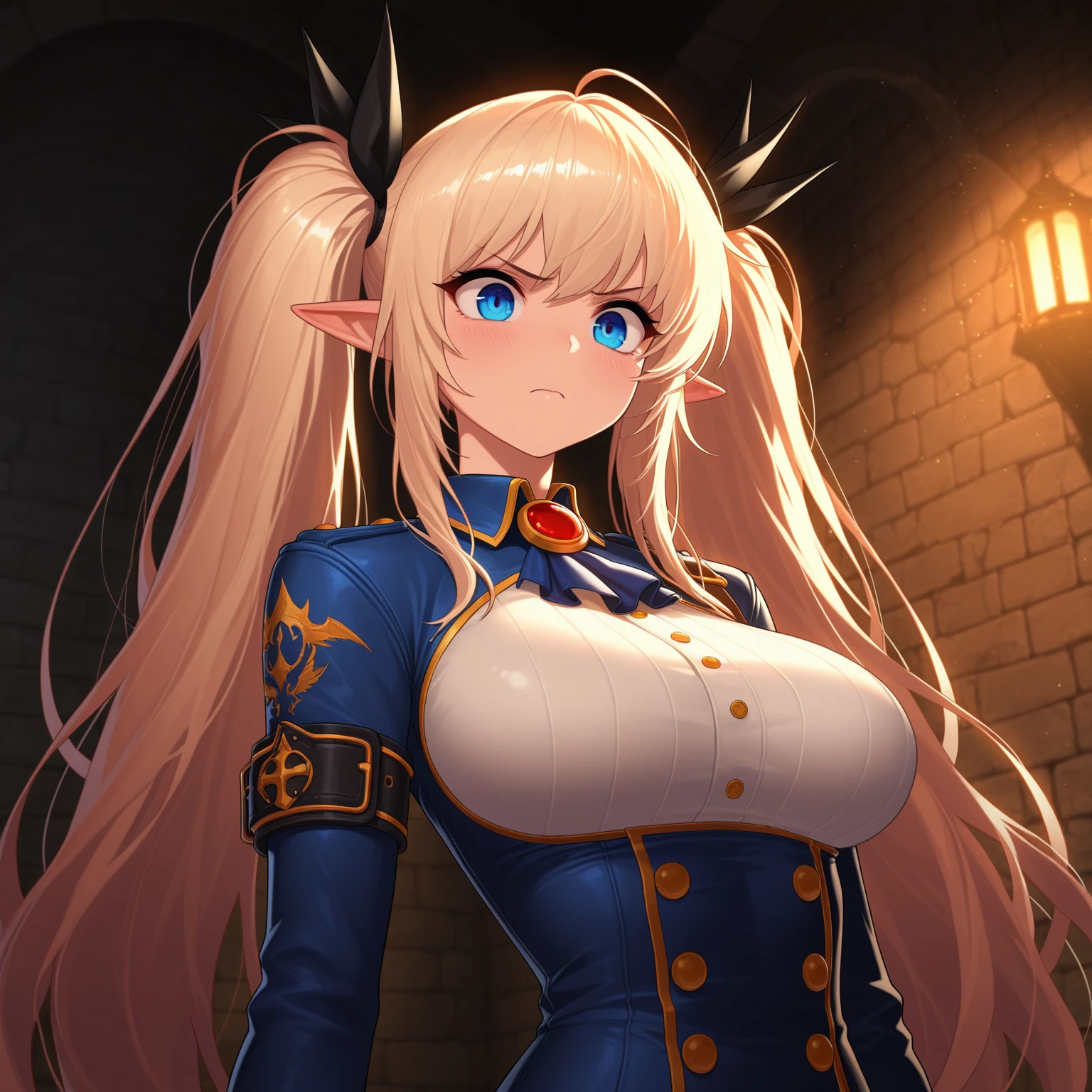 1girl, PowerV2, long hair, blonde hair, (red horns:1.1), (cross-shaped pupils:1.3), symbol-shapedpupils, yellow eyes, sharp teeth,
BREAK view from behind,
BREAK indoors, office, (((large naked breasts with nipples))), ((beautiful breasts and vagina)), ((perfect vagina and breasts)),
BREAK (masterpiece:1.2), best quality, high resolution, unity 8k wallpaper, (illustration:0.8), (beautiful detailed eyes:1.6), extremely detailed face, perfect lighting, extremely detailed CG, (perfect hands, perfect anatomy),