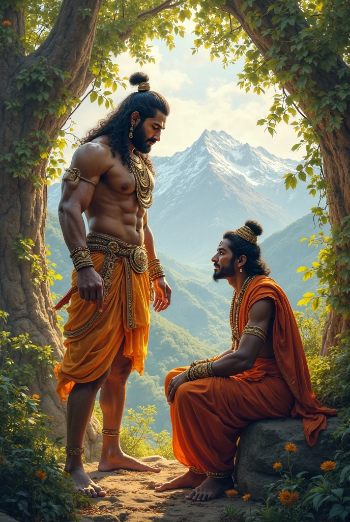 Gorakhnath, a revered yogi; Jaherveer Gogaji, a valiant warrior and devotee of Lord Shiva.