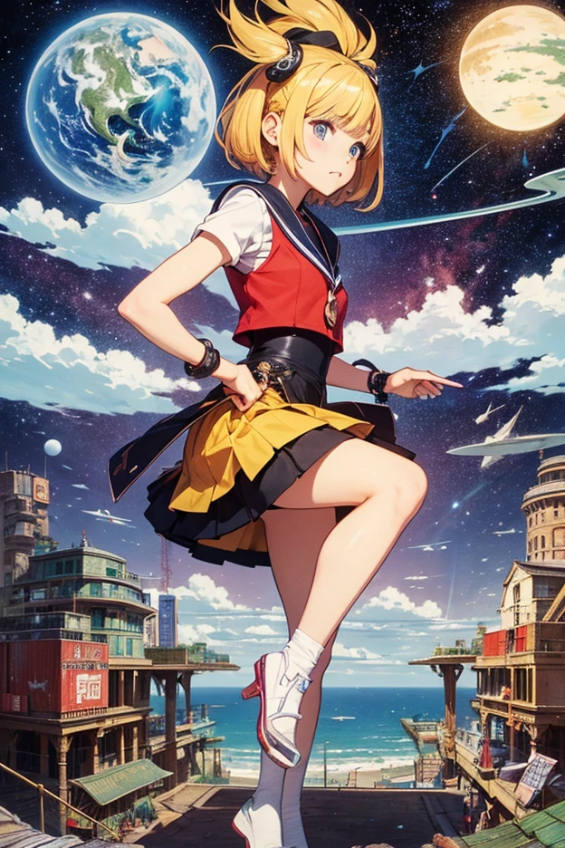 (superflat, flat shading, flat colors:1.1), 1girl, young teen, schoolgirl, upskirt, white panties, bottom, selfie, bedroom, closeup, anime, pablo picasso, jacek yerka, petroglyphs, colorful, starry skies, cosmos, tribal,